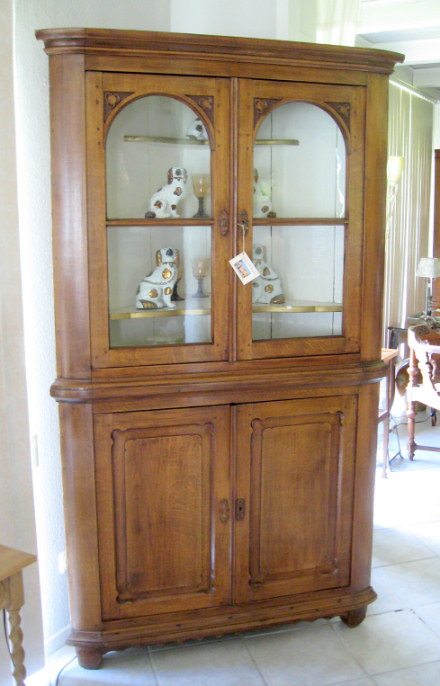 Biedermeier Eckschrank - Artikel Details - Antik Alteschmiede